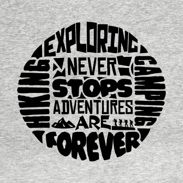 Exploring never stops by abbyhikeshop